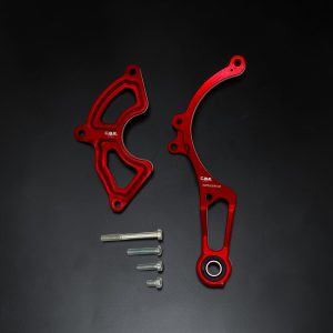 Gear Shaft Support Panigale V4 CNC dettaglio lavorazione anodizzata RED