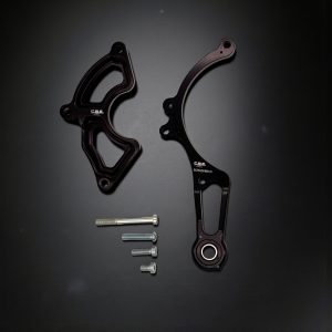 Gear Shaft Support Panigale V4 CNC dettaglio lavorazione anodizzata BLACK