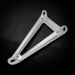 Staffa scarico Honda CBR1000RR-R anodizzata nera