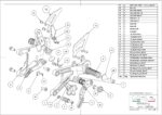 PEDANE ARRETRATE DUCATI PANIGALE V4 2025 - immagine 3