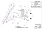 Staffa supporto regolatore Aprilia RSV4 2009-2018 - immagine 9