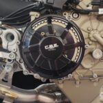 Cover frizione a secco Ducati V4 ricavata dal pieno