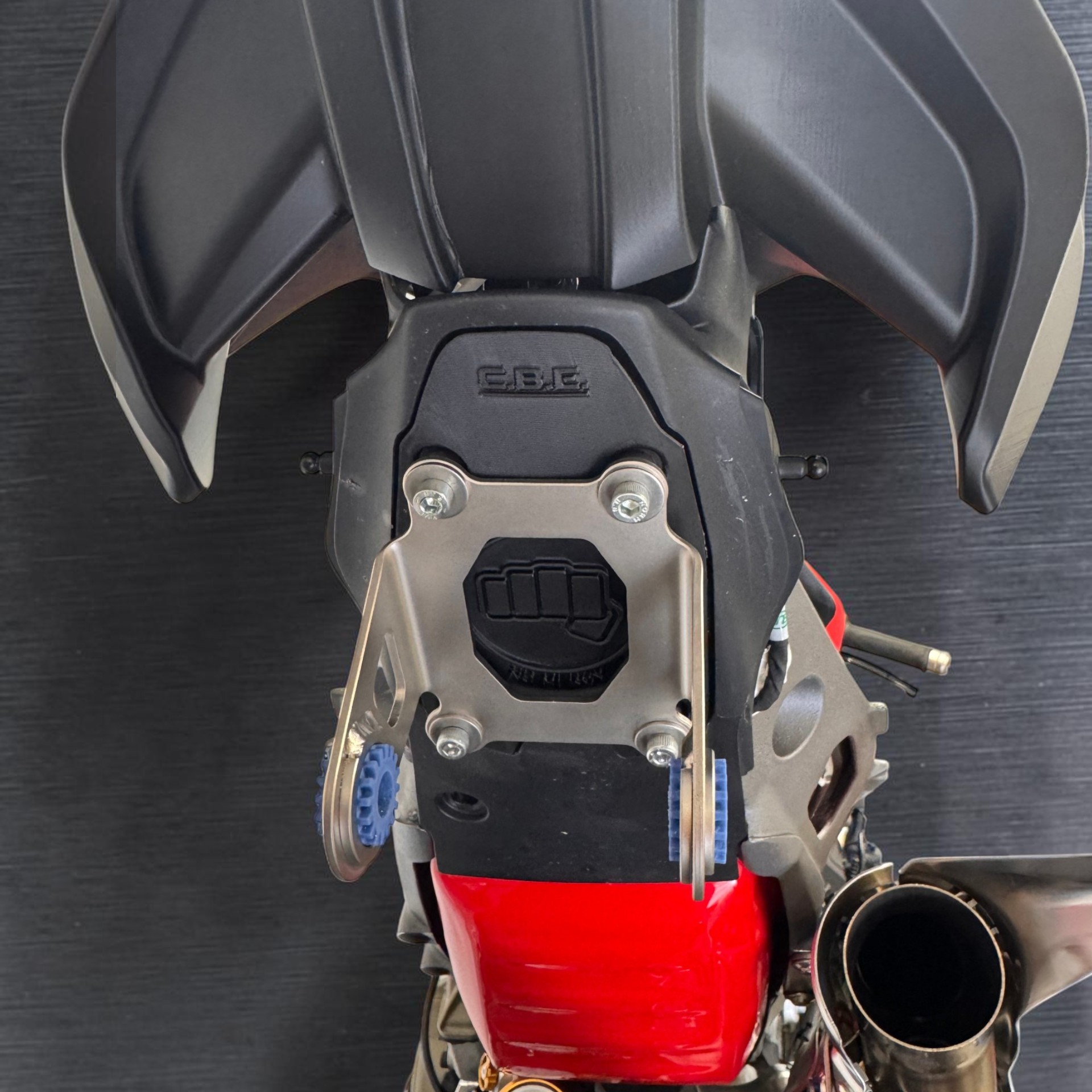Cover eliminazione portatarga Ducati Panigale V4 2025